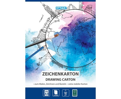 Stylex zeichenkarton a3 - 2x,
