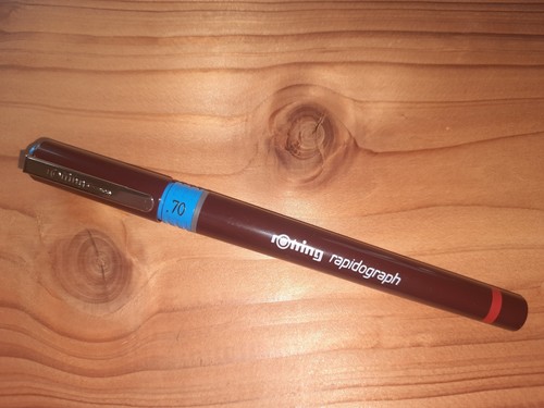 Rotring rapidograph - rapidograph, mm