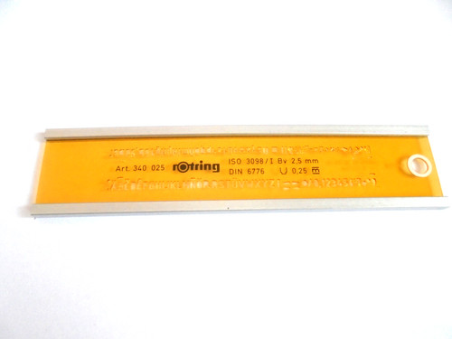 Rotring schriftschablone mit - rotring,