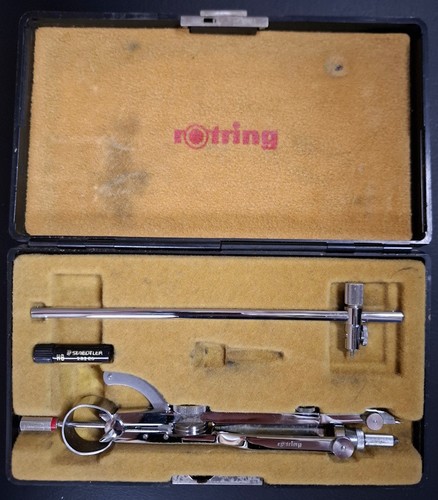 Rotring zirkelkasten mit - mit, etui