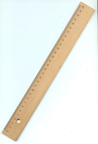 Holzlineal - ,