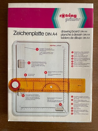 Rotring primus zeichenplatte - rotring, /