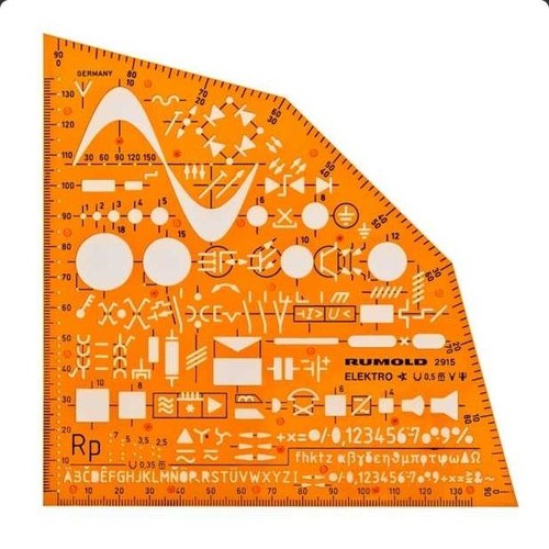 Elektro schablone rumold 2915 - elektro,