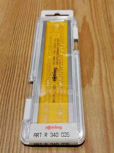 Rotring schriftschablone 5 - schriftschablone, 3,5
