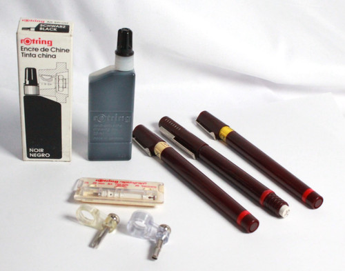 Rotring tuschestifte set - rotring, 3