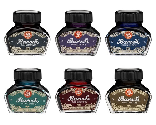 Barock 1910 schreibtinte - barock,