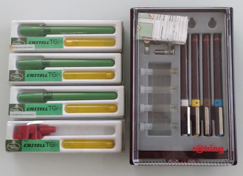 Set rotring radiograph box - box, &