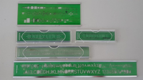 Schablonen für - 5,