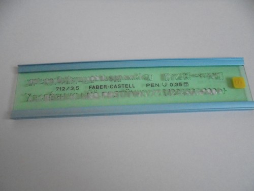 Faber castell schriftschablone - faber-castell,