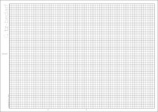 kariertes ZeichenPAPIER A3 |