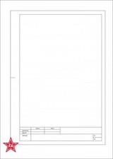 Zeichenblock A4/ technisches