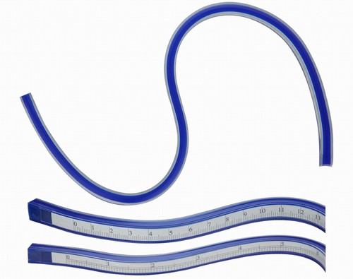 Kurvenlineal flexibles kurven - flexibles,