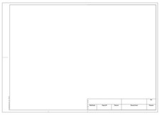 Zeichenkarton A3 mit RAND